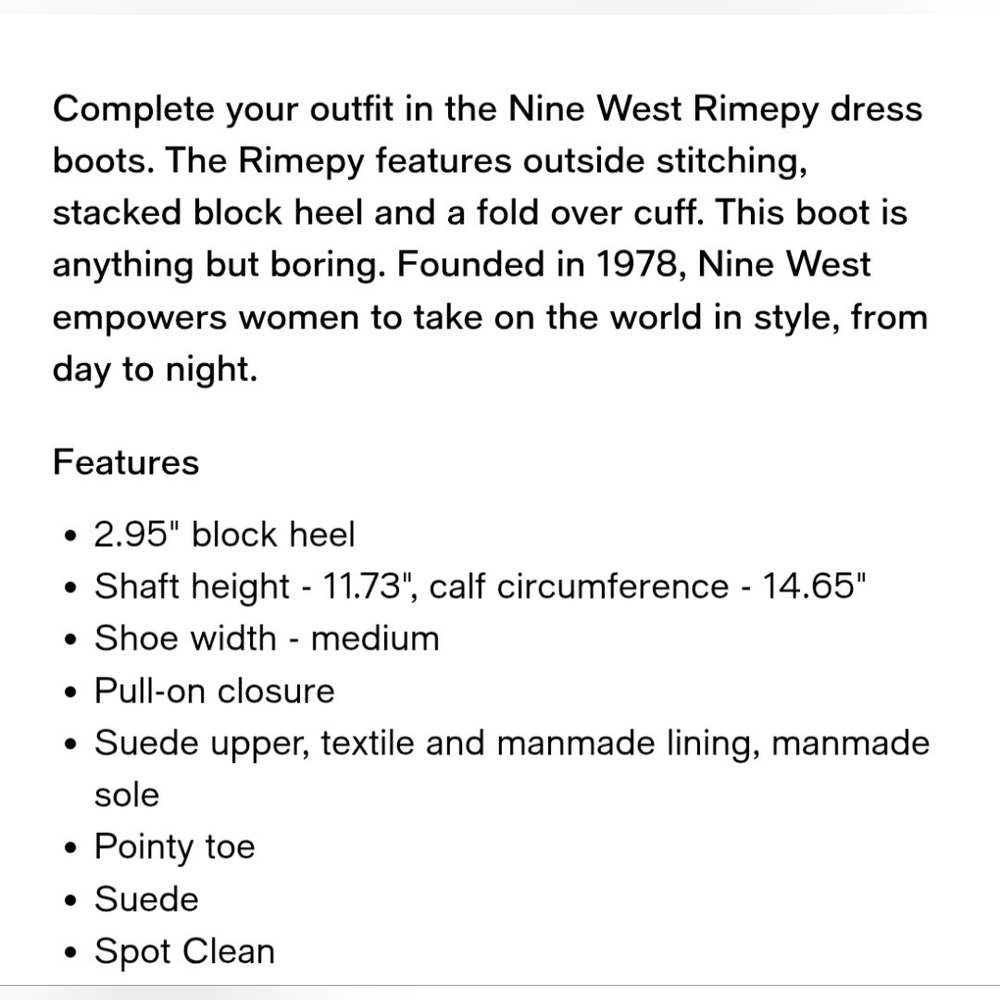 Nine West Rimepy Boot - Picture 2 of 13